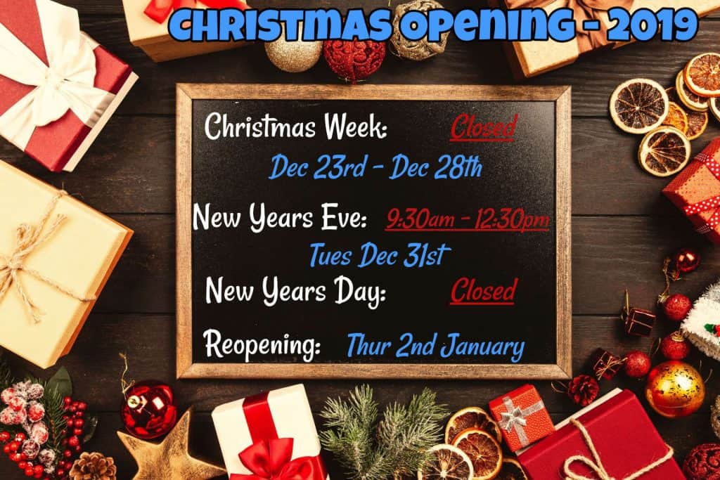 scruffies salon opening hours christmas 2019