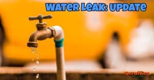 Leaking Pipe AT The Salon